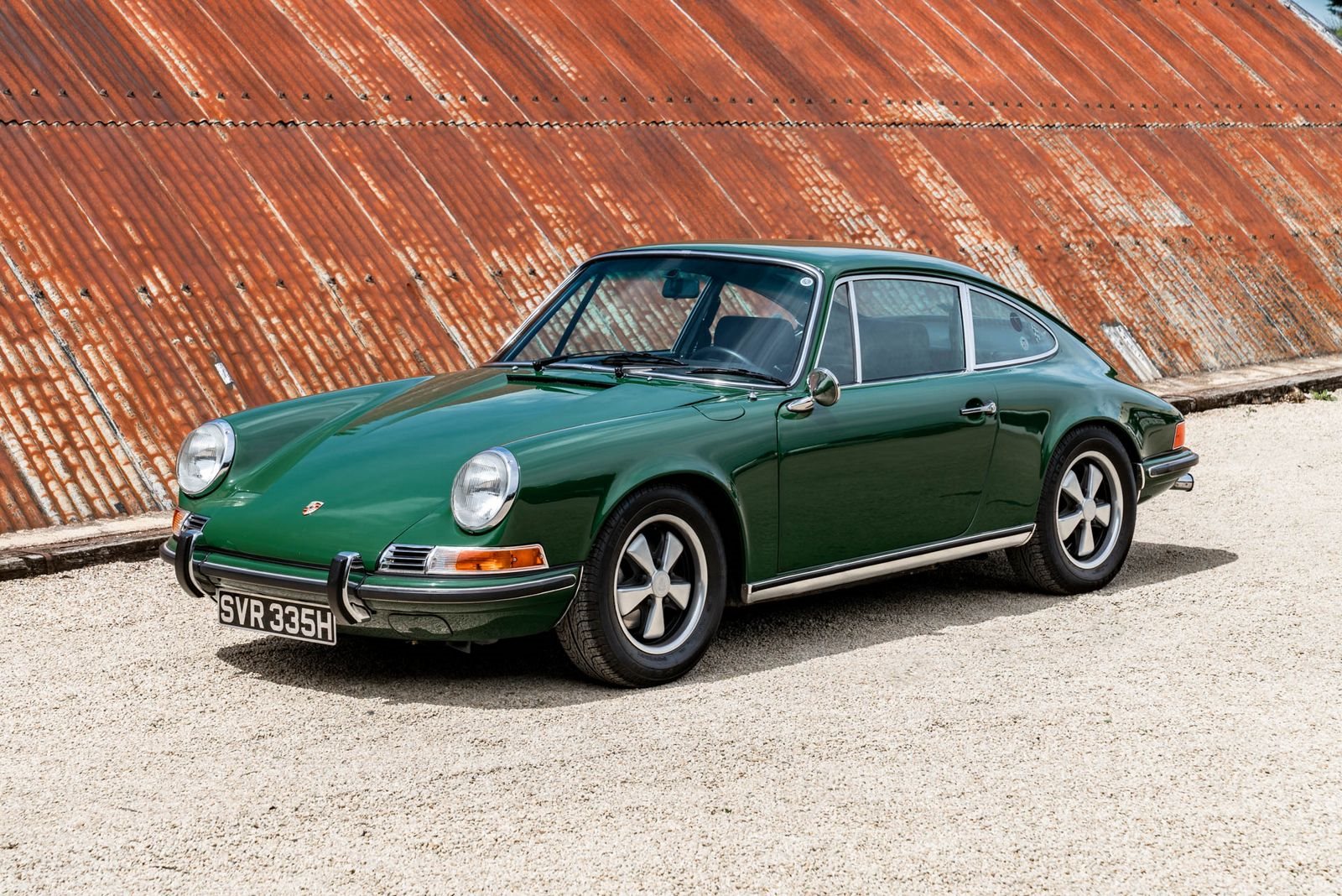 Classic sports car photographed outdoors